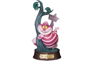 BEAST KINGDOM DISNEY - Chat du Cheshire - Statuette Mini Diorama 10cm