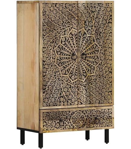 Bijzetkast 90x33x75 cm massief acaciahout kopen