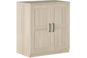 Iconico Home MIK Traditional, Schrank mit 2 Türen und ergonomischen Griffen und 2 verstellbaren Einlegeböden