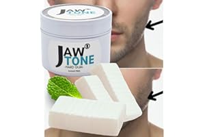JawTone™ -Face & Jawline exercise HARD GUM mastic style hint of MINT 1monthQTY