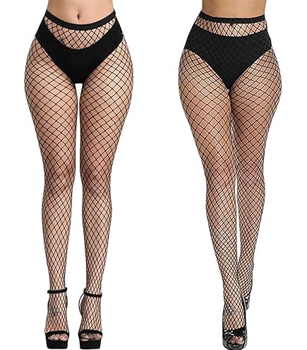 Calze A Rete Luminose Che Brillano Al Buio - Sexy E Fluorescenti Per Feste E Serate - Foto 2