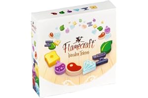 Lucky Duck Games Flamecraft träresurser för brädspel (serie 2) - Lyxigt specialmålade chips, set med 210 chips, screentryckta produkter