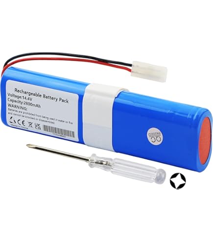 10 Best Robot Vacuum Replacement Battery T 4s1p B U