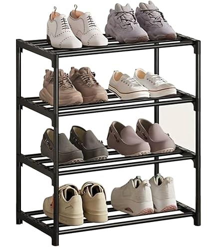 Étagère À Chaussures Empilable À 5 Niveaux,Étagère À Chaussures,Meuble Étagère À Chaussures Empilable À 5 Niveaux,Étagère À Chaussures,Meuble