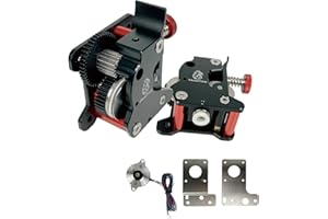 Whirlpool All Metal Direct Drive Feeding Extruder Kit Upgrade, Dual Gear Extruder and Extrusion Specific Motor for Ender 3/Ender 3 V2/Ender 3 neo/Ender 5/CR10 3D Printers from ChowThink