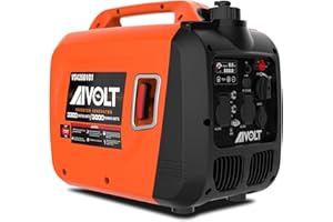 AIVOLT 3300W Petrol Inverter Generator 4 Stroke Portable Generator for Camping, Jobsites - Pure Sine Wave, Ultra Quiet-149cc Engine, 4.2L Fuel Tank