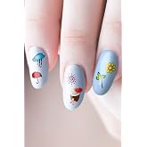 ARTİKEL Mevsimler Tırnak D&ouml;vmesi, Tırnak Tattoo, Nail Art, Tırnak Sticker