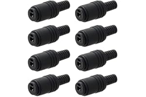 TECBEE 8X DIN Lautsprecher Buchsen Kabelanschluss Boxen Adapter Kupplung 2,2mm Stecker