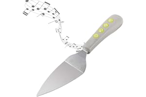 I-TOTAL® - Pelle à gâteau musicale, Coupeur de gâteau avec musique, 4 chansons.