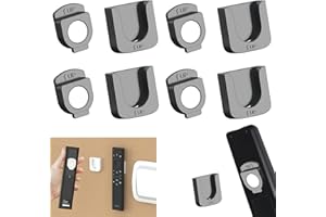 Sunwuun 4pcs Improved Strong Magnetic Remote Control Holder,Wall Mounted Remote Control Holder,Remote Control Organizer,Remote Control Storage for School Homes