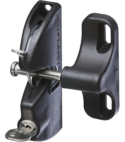 Safetech Hardware ViperX2 Gravity Gate Latch | Two-Sided Keyed Alike