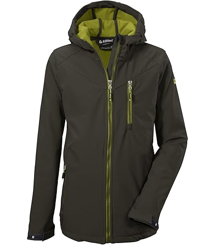 killtec KOS 61 BYS SFTSHLL JCKT Boy's Softshelljack/outdoorjack met