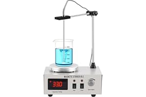MXBAOHENG Magnetic Stirrer with Heating Plate 85-2A Hotplate Hot Plate Mixer (220V)