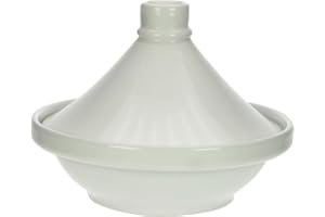 Cosy & Trendy - Tajine in gres, Gres, bianco, D 22 CM