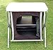 Produktbild Campingschrank Faltschrank mit 2 Einlegeböden 60 x 44 x 60 cm