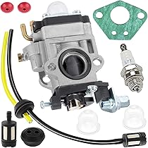 Carburatore Per Decespugliatore 52cc 49cc 43cc - Kit Completo Con Accessori Per Tosaerba E Motoseghe