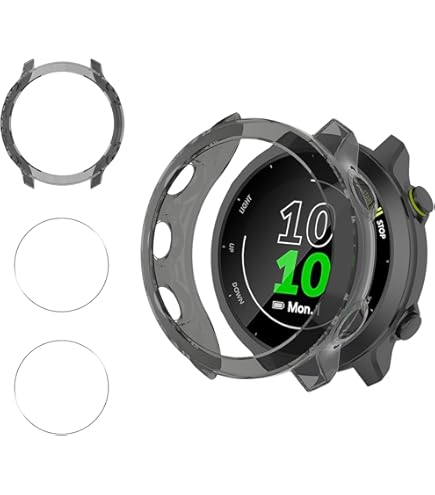 Tyogeephy Cover per Huawei band 7/Honor band 7 Custodia Protettiva,HD Clear Protezione Totale Ultra Sottile TPU Pellicola Protettiva per Huawei band 7/Honor band 7
