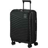 Samsonite Intuo Cabin Trolley Case, 55 cm | Black, Expandable Softcase, 55H x 15.7W x 9.1D, 42/48 L, 6 lbs, with TSA Lock and