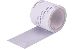 HONGTAISHENG Ruban de Réparation, Ruban de Réparation Moustiquaire, Autocollant de Réparation Moustiquaire, Ruban de Réparation Autocollant pour la Réparation de Vitres