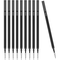 Ricariche Penne Cancellabili - 10 Pezzi Nero 0.7mm, Compatibili Con Legami, Altezza 13cm - Foto 11