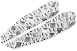 ‎SP Trittbrett Alu Trittbleche Riffelblech - Aprilia SR 50 Racing Netcaper Stealth Sport Fun Master Racing Di-Tech Street