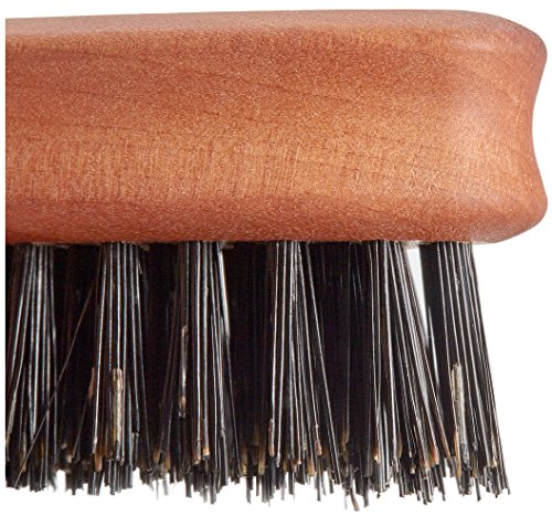 Premium Bartpflege Set | Edelstahl Bart Schablone und Bartbürste | Rasur und Pflege wie vom Barbier | gleichmäßiges auftragen von Bartöl | wohltuende Massage durch abgestufte Wildschweinborsten | Styling rasieren und trimmen leichtgemacht | Made in Germany | Anleitungsvideo | Gratis E-Book - 5