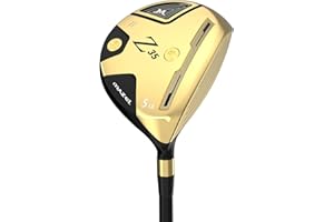 MAZEL Golf Wood Club 3 Wood or 5 Wood Right Hand, Titanium Fairway Woods Graphite Shaft 44 Inch