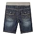 Bluezoo Kids Boy's Blue Ribbed Waist Denim Shorts Age 2-3
