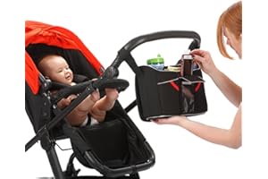 GEMISPORT Diono Baby Changing Bag Pram Storage Organizer Phone Holder Buggy Tech Station