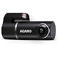 AGARO Alpha Car Dash Camera, Dashboard Recorder, 3MP, 140 Degree Wide Angle, F2.1 Aperture, Full HD, Voice Recorder, 128 GB Micro SD Card Support, Night Vision, G Sensor, Wifi, Loop Recording, DIY Set Up
