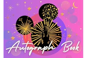 Autograph Book for Girls 2025: For Signatures and Photos collection in Theme Parks and Family Vacations