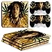 Produktbild Sony PS4 Playstation 4 Pro Skin Design Foils Aufkleber Schutzfolie Set - Bob Marley Motiv
