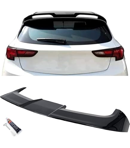 Produktbild von Heck Spoiler Flügel Tuning Matt Carbonlook Für Opel Astra K Schrägheck HF716-M