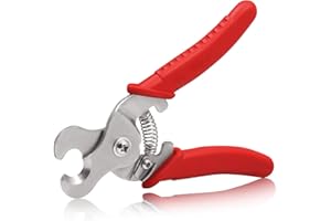 SPEEDWOX Livestock Ear Tag Remover Tool Stainless Steel Ear Tag Removal Pliers for Animal Cattle Sheep Goat Pig Cow