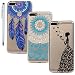 Produktbild Huawei Y7 2018 Handyhülle Honor 7C Hülle Silikon Case Huawei Y7 Prime 2018 Cover Durchsichtig Transparent Tasche Schutzhülle Mädchen Handytasche Silikonhülle Skin Softcase Schale Bumper Handycover*3-6