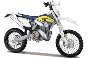 Maisto HUSQVARNA FE501 Motorbike - 1:12 Scale - Incredibly Detailed Die-Cast Replica Collectible Motorcycle Model, Yellow