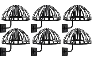ULTECHNOVO 6 Stück Halter Perückenhalter Schwarz Kunststoff Perückenständer Plastik Ständer Beweglicher Perückenhalter Hüte Display Ständer Plastik Hutständer Für Mützen Perücke, Zuhause Aufbewahrung