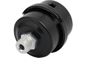 Aexit Metal 15mm Male Thread 70mm Height Compressor Muffler Filter Silencer Spare Parts (db7156db19e594bc2ed0a03b63a94a21)