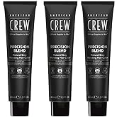 American Crew Precision Blend Erkeklere Ozel Amonyaksiz Dogal Beyaz Kapatici Sac Boyasi 3x40ml