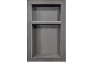 Nassboards Shower Niche - Tileable Shelf, Wet Room Alcove Recess, Waterproof Storage - Easy Installation for Home Improvement, Bathroom Renovation - Durable, Lightweight, Pre-Built - 5m Tape Included