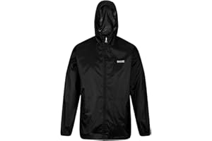 Regatta Uomo Giacca Impermeabile Pack It, Black