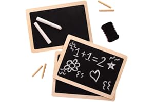 Baker Ross Pizarras de madera (Paquete de 4) - Artes y manualidades para niños