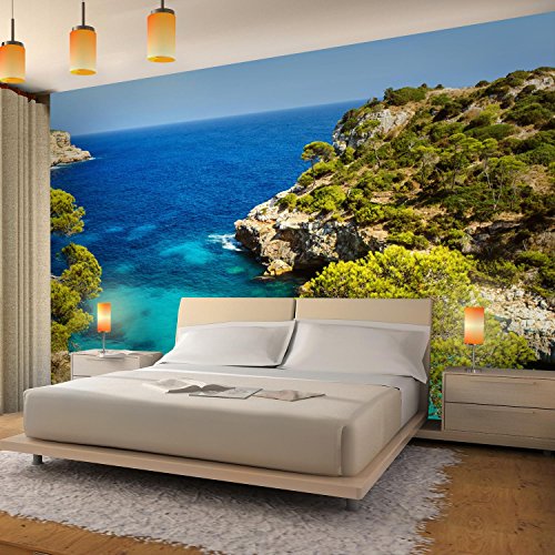 Fototapete Meer 352 x 250 cm – Vliestapete – Wandtapete – Vlies Phototapete – Wand – Wandbilder XXL – !!! 100% MADE IN GERMANY !!! Runa Tapete 9004011c - 3