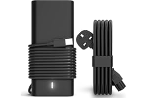 SKOTSLYE 65W Dell USB C Laptop Charger Replacement for Dell Latitude 5420 5520 5320 5430 5290 7410 7420 3400 3500 7200 2-In-1 XPS 13 9350 9380 9360 Chromebook 3100 5190 Power Adapter Type C Charger UK