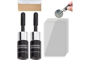ZEID Cracks Gone Glass Repair Kit, Automotive Glass Nano Repair Fluid Kit, Windshield Crack Repair Kit, Car Window Glass Liquid Repair Set, Car Windshield Repair Kit-2pcs