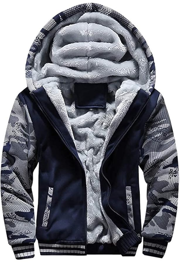 Sweat à Capuche Homme – Polaire Doublée, Automne-hiver, 95% Polyester 5% élasthanne, Coupe Confort