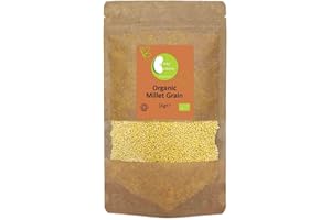Organic Millet Grain - Certified Organic - by Busy Beans Organic (1kg)