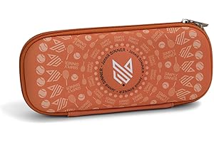 Pigna, trousses scolaires, trousses pour l'école, Sinner, forme ovale, rigides avec fermeture éclair, compartiments internes, lot de 1 unité