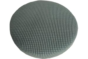RTSFKFS Funda Taburete Redondo Elástica Duradera Cubre Lavable, Fácil de Limpiar Fundas Protectora para Taburete 30-38cm, Cafetería, Comedor, Oficina, Hogar, Cocina (Color : #15, Size : 1 Pieza)