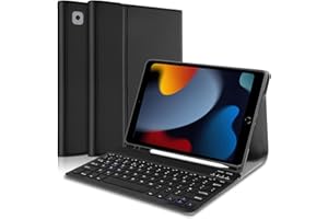 tititinita for iPad 10.2 Keyboard Case for iPad 9th Generation (2021)/8th Gen(2020)/ 7th Gen(2019), Slim Smart 10.2 inch Case with Bluetooth Keyboard for ipad Air 3/ipad Pro 10.5 (Black)